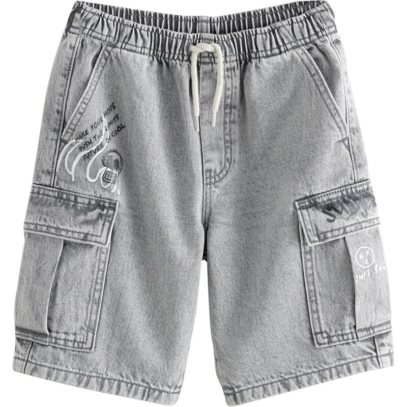 Next Džínsy sivý denim 63254412