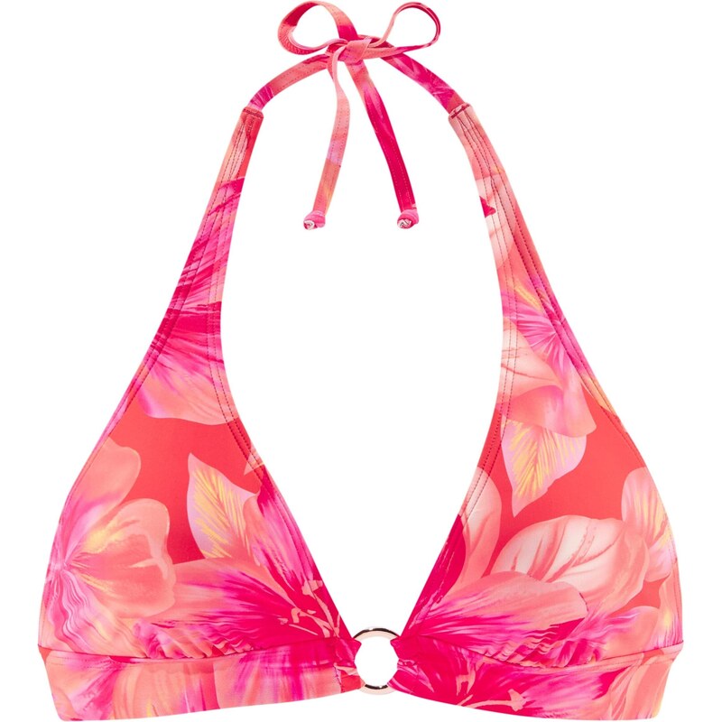 LASCANA Bikinový top broskyňová / lososová / neónovo ružová / červená 63253988
