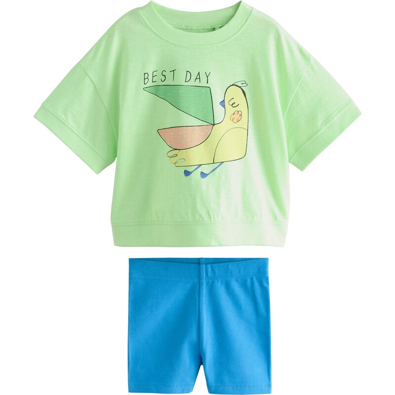 Next Set modrá / žltá / svetlozelená / homárová 63254421