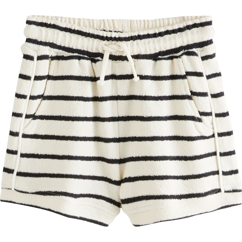 Next Nohavice krémová / čierna 63254514