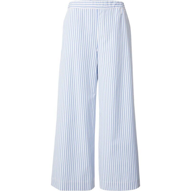 MM by Max Mara Nohavice Arley svetlomodrá / biela 63255112