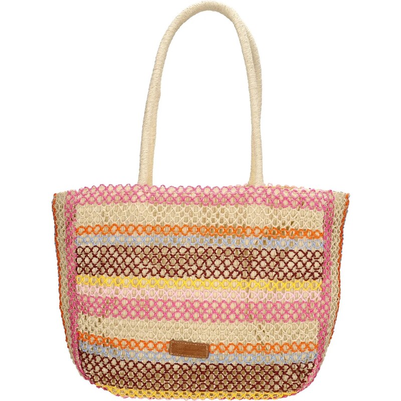 PE-Florence Farebná pruhovaná plážová taška Paradise 63260332