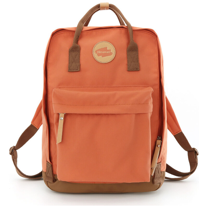 BASIC Himawari Oranžovo-hnedý priestranný mestský batoh H1084 63261316