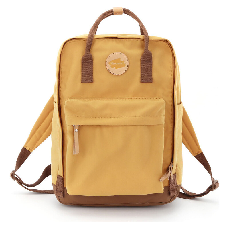 BASIC Himawari Žlto-hnedý priestranný mestský batoh H1084 63261319