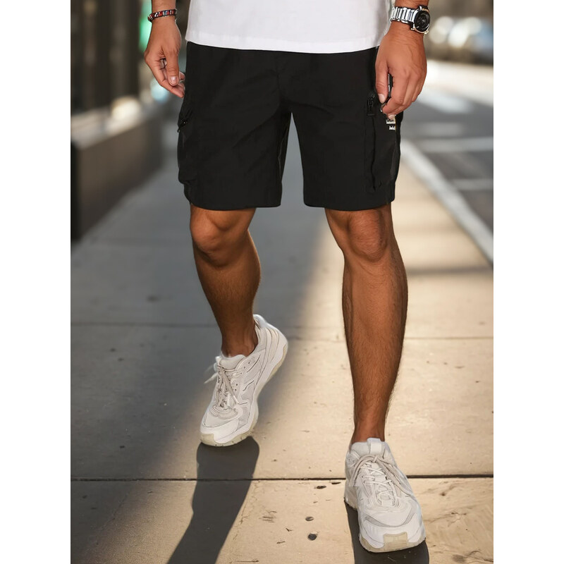 BASIC Čierne pánske šotky s vreckami SX2509 63261326