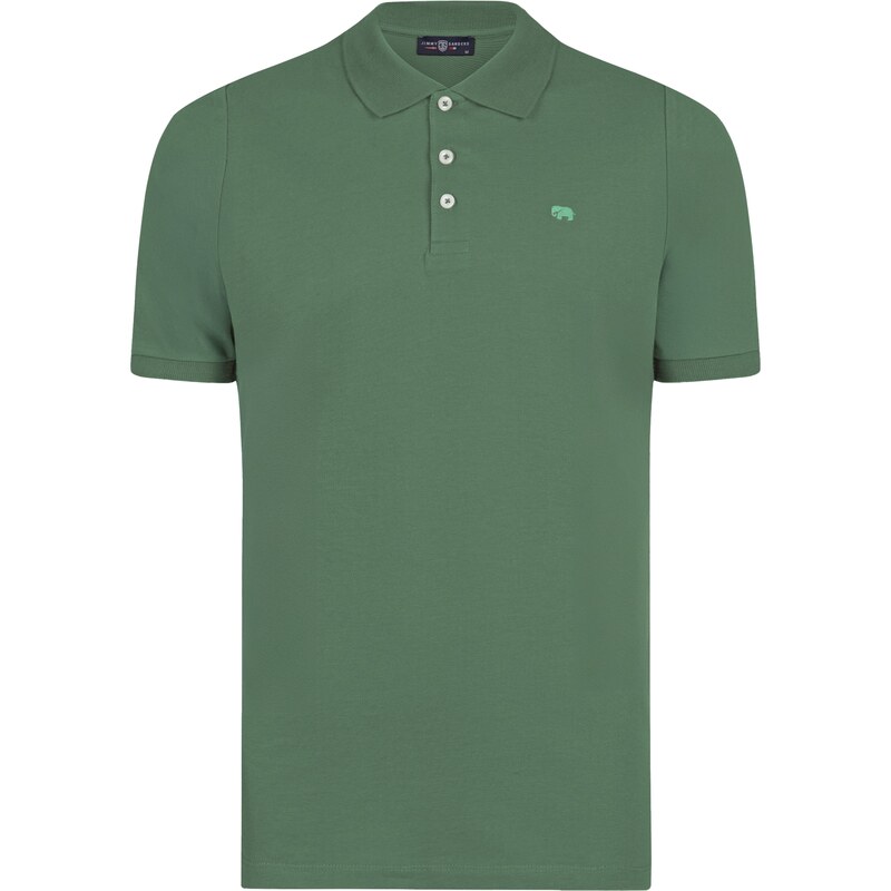 Jimmy Sanders Tričko svetlozelená / tmavozelená 65650468