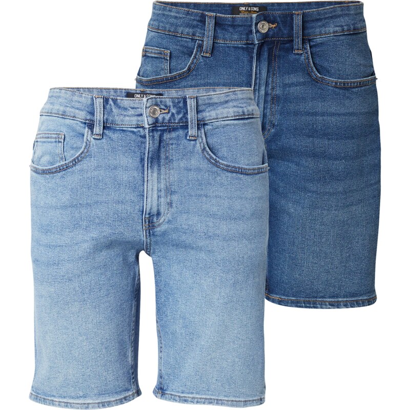 Only & Sons Džínsy ONSWEFT svetlomodrá / tmavomodrá 63262495