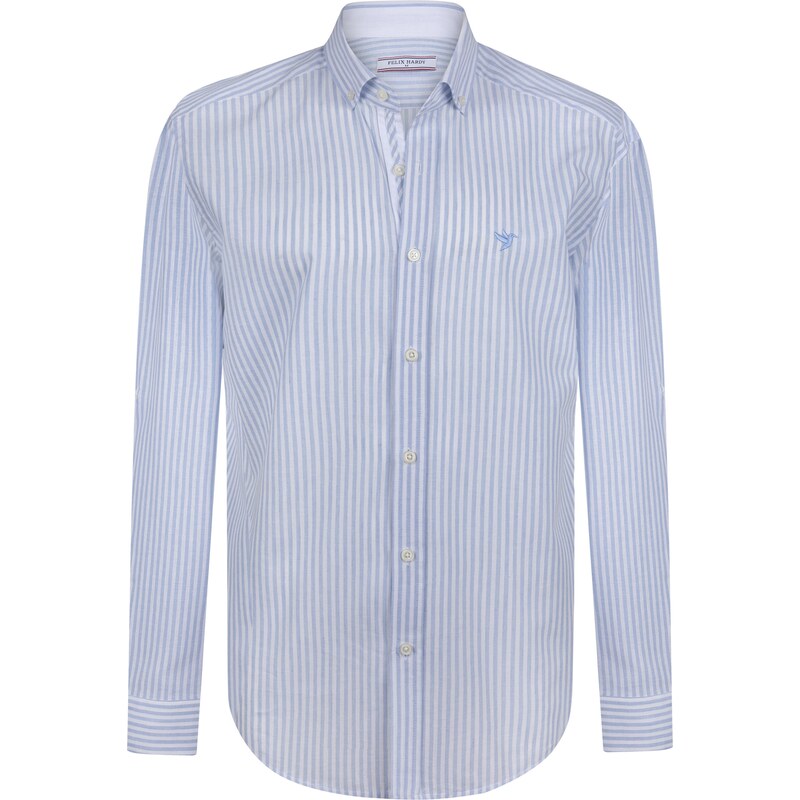 Felix Hardy Košeľa modrá / svetlomodrá / biela 65650489