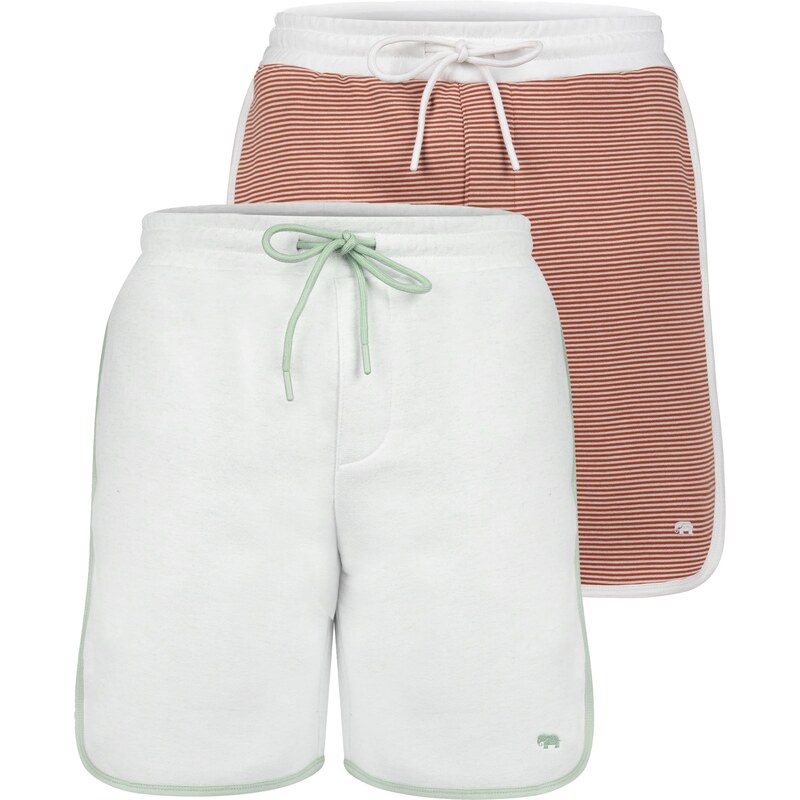 Felix Hardy Nohavice svetlobéžová / hrdzavo červená / biela 64438000