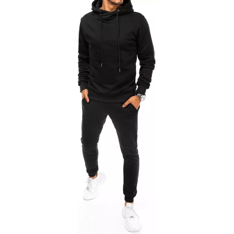 Dstreet Čierna pohodlná tepláková súprava 63265097