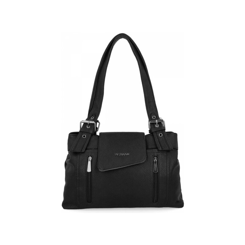 Hernan Módna Talianska Kožená Listonoška 845-B Zlatá 63265198