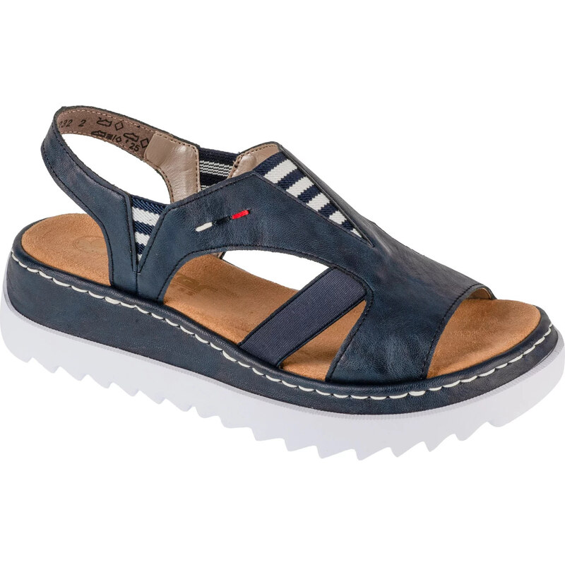 Tmavomodré dámske sandále Rieker Sandals V44Y5-14 62930791