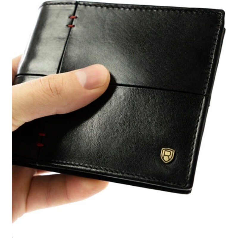 Trendy čierna pánska peňaženka Rovicky 63282592