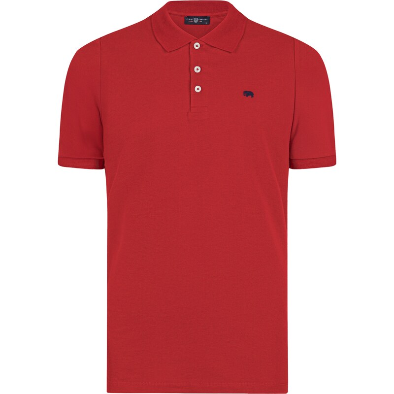 Jimmy Sanders Tričko červená / čierna 65650455