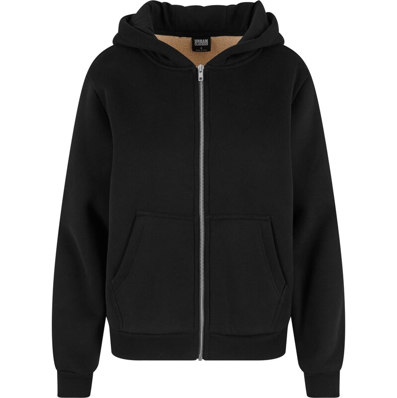 Urban Classics Tepláková bunda čierna 65873975
