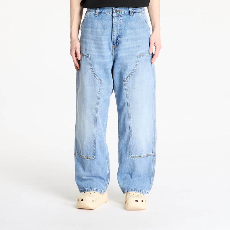 Kalhoty Carhartt WIP W Brandon Double Knee Pant Blue Burst Washed XS 63283684