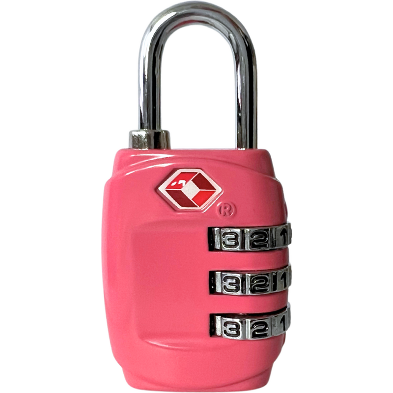 BERTOO Visiaci zámok TSA ružový 63283925