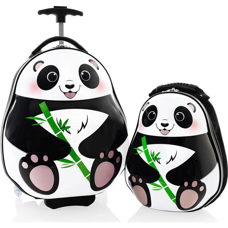 Heys Travel Tots Lightweight Kids Panda – súprava batoha a kufra 63272146