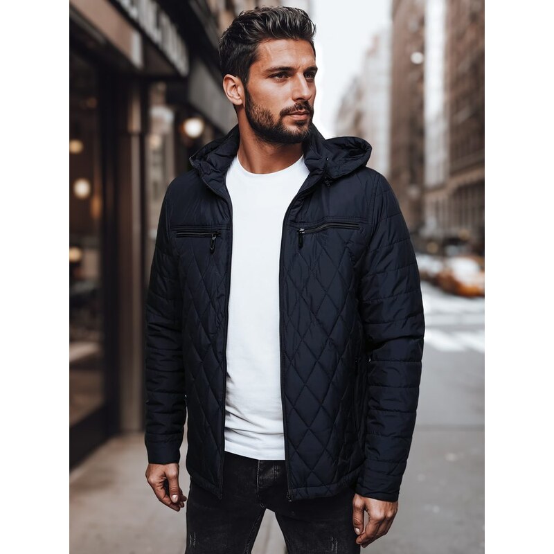 Dstreet Prechodná originálna granátová bunda s kapucňou 63272196