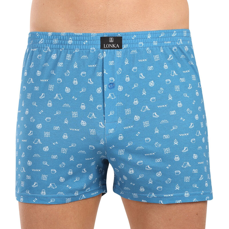 Pánske trenky Lonka modré (Karlos-kemping) 63207896