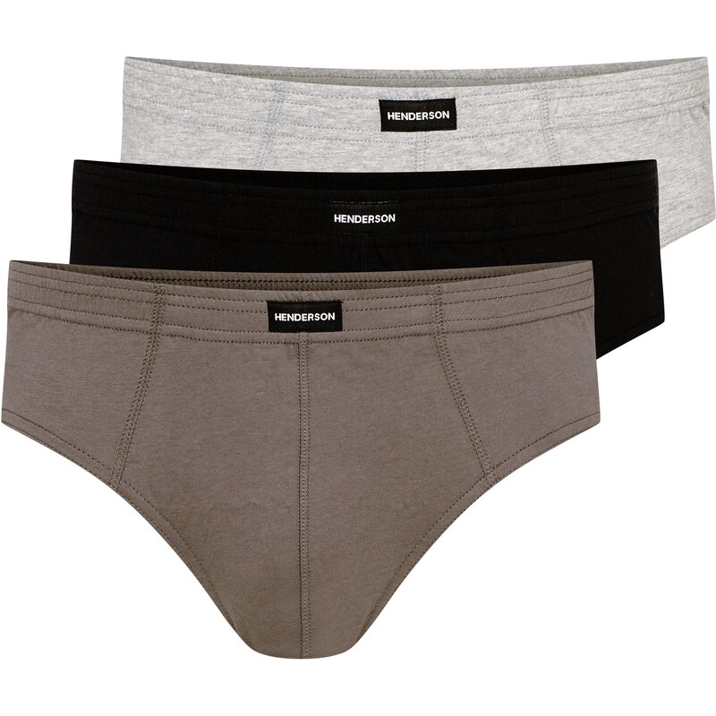 HENDERSON Pánske slipy 3 pack 1446 Basic k666 63284365