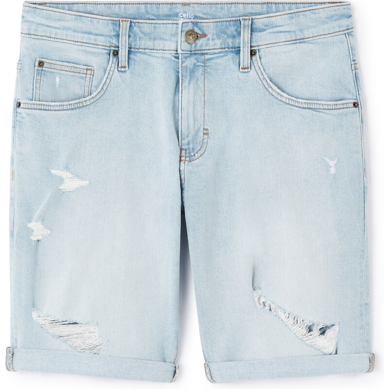 Celio Denim Shorts Dodenimbm2 - Mens 64681269