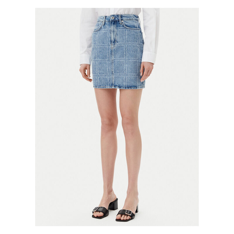 Džínsová sukňa Karl Lagerfeld Jeans 63286228