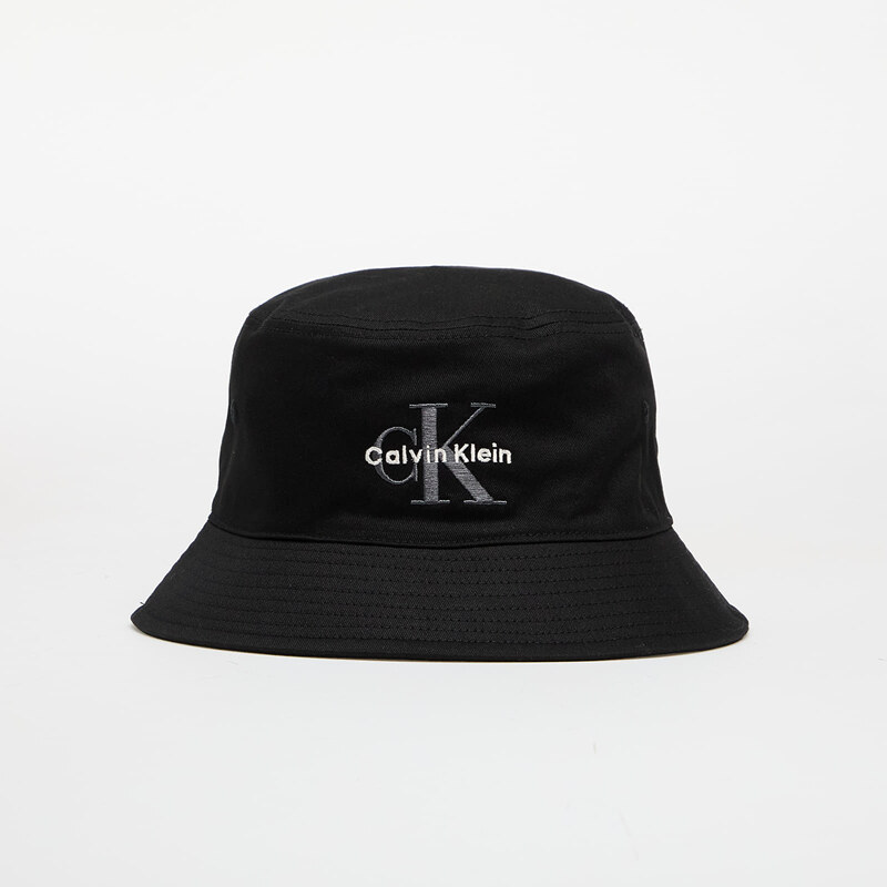 Klobúk Calvin Klein Jeans Monologo Embroidery Bucket Black Universal 63286676