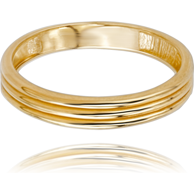OLIVIE Elegantní zlatý prsten Au 585/1000 65013947