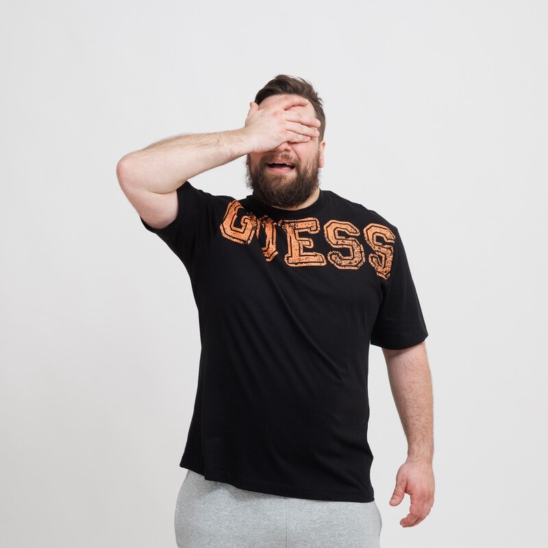 Guess Bugler CN T-shirt BLACK 63289251