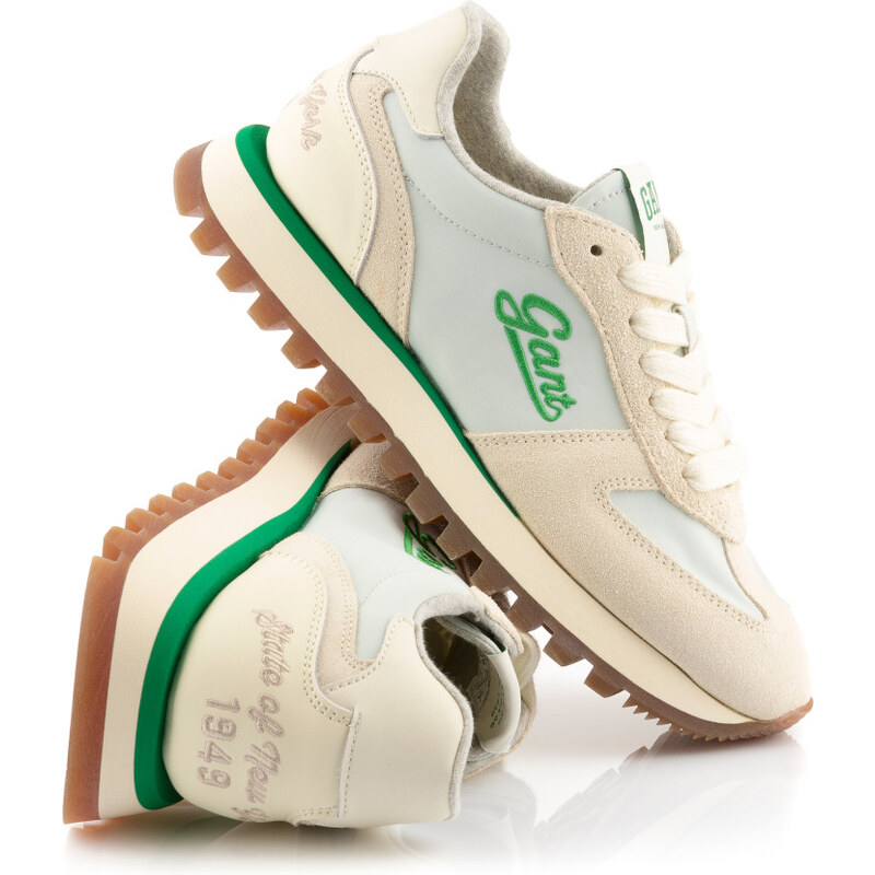 TENISKY GANT CAFFAY OFF WHT/GREEN 63175366