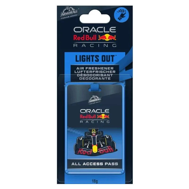 Red Bull Racing Card Red Bull Racing F1 Team Red Bull Racing vône do auta Armorall hanging ...