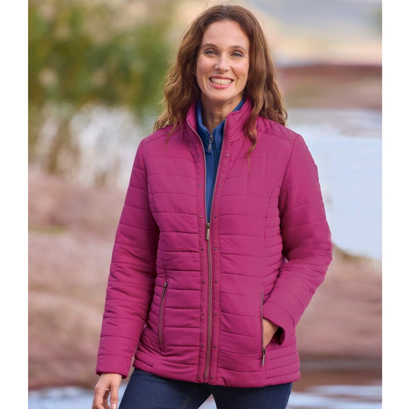 Ľahká prešívaná bunda Atlas For Men Ružová 61941319