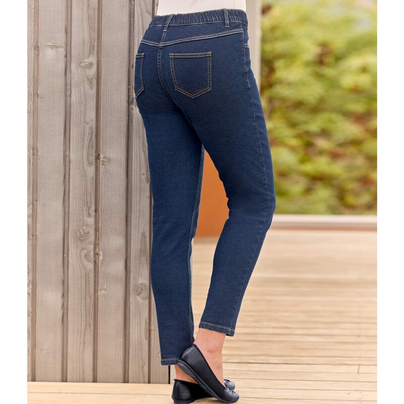 Džegínsy Atlas For Men Modrá 61941317