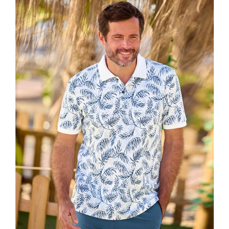 Polokošeľa z piké úpletu South Island Atlas For Men So vzorom 63105709