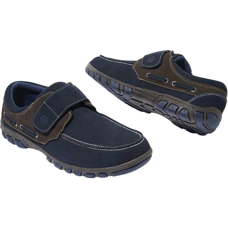 Mokasíny na suchý zips Atlas For Men Modrá 49154436