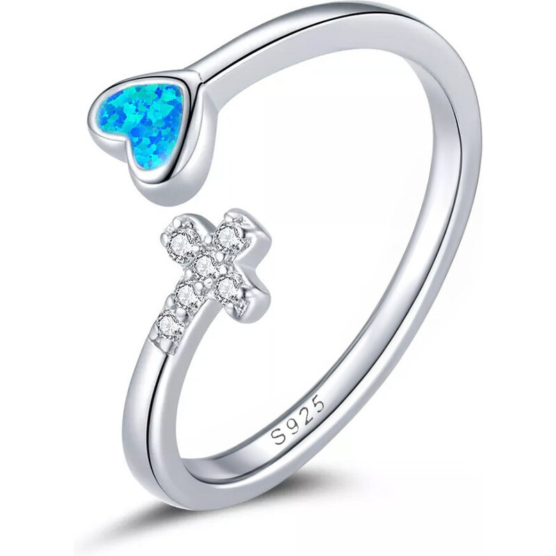 Dámsky strieborný prsteň AYLA 63297290