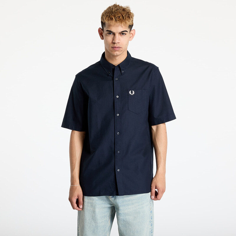 Košeľa FRED PERRY Oxford Shirt Navy S 68550277