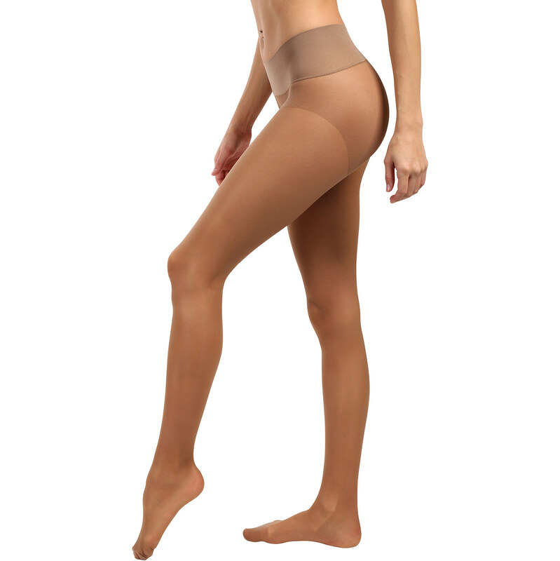 Dámske silónové pančuchové nohavice Golden Lady Silh 30 DEN béžové 63297186