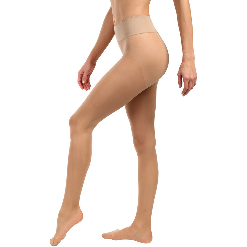 Dámske silónové pančuchové nohavice Golden Lady Comfort 20 DEN béžové 63297188