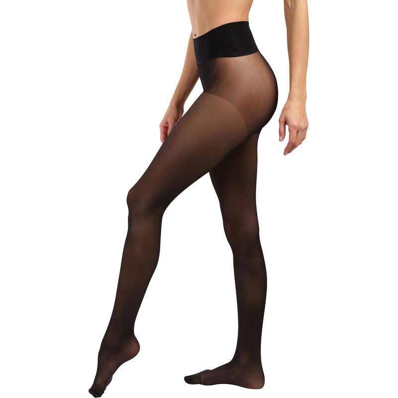 Dámske silónové pančuchové nohavice Golden Lady Comfort 20 DEN čierne 63297200