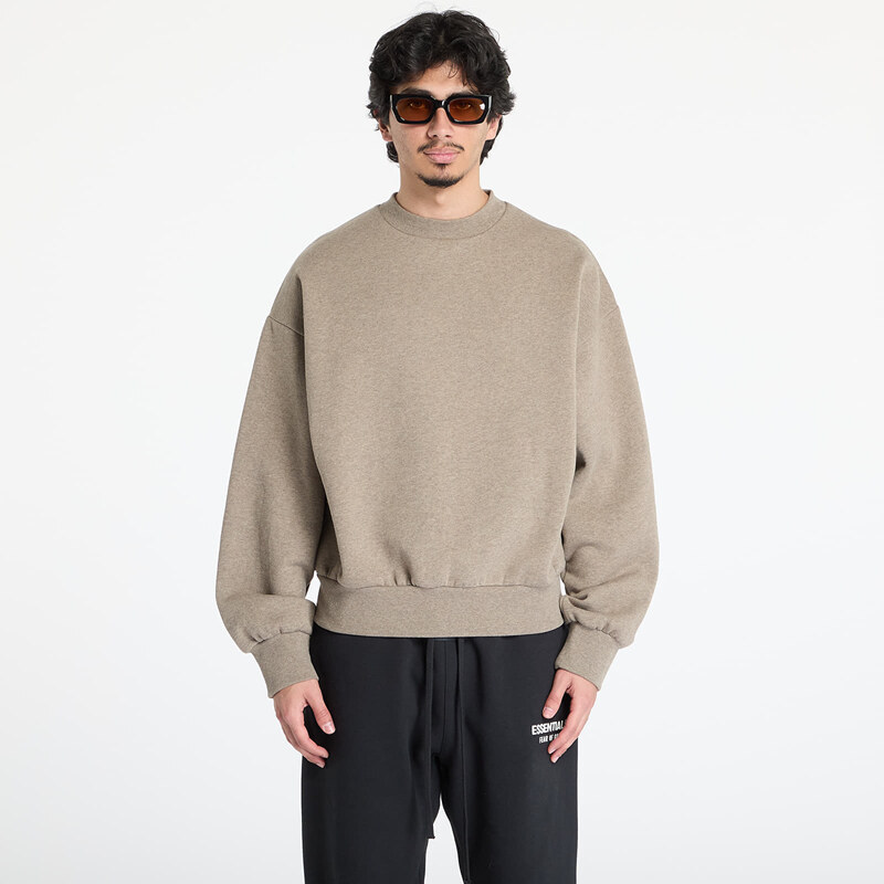 Mikina Fear of God Essentials Classic Fit Fleece Crewneck Homestead 63302546