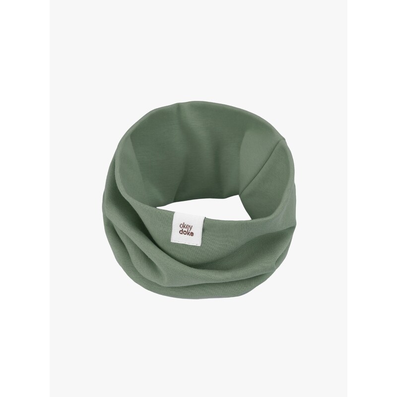 DOKE Detský nákrčník organic oil green 65244564