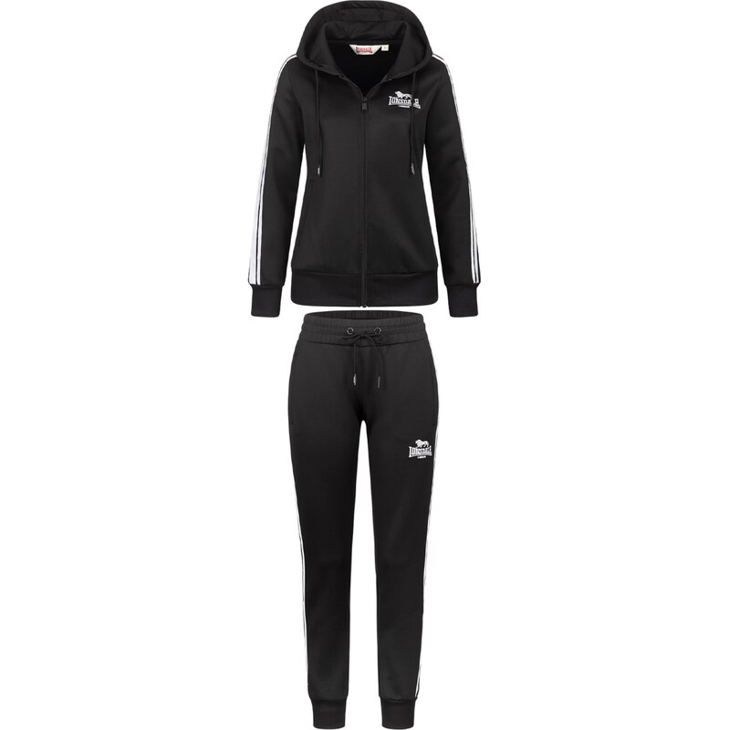 LONSDALE Joggingová súprava čierna / biela 63308031