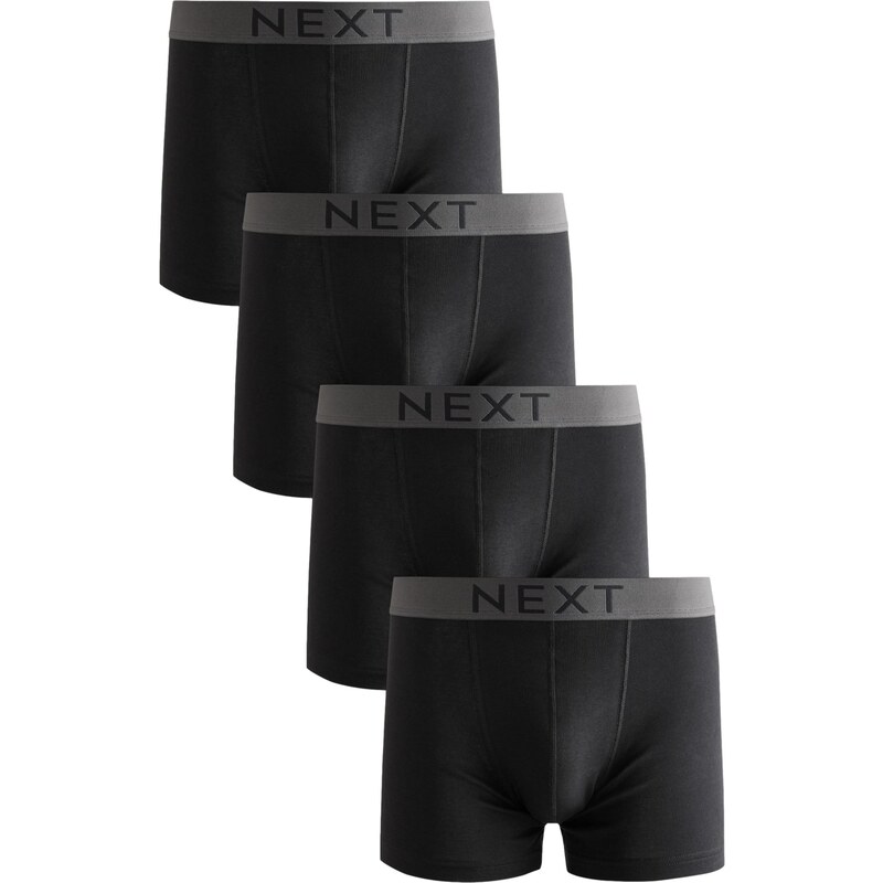 Next Boxerky tmavosivá / čierna 63310051