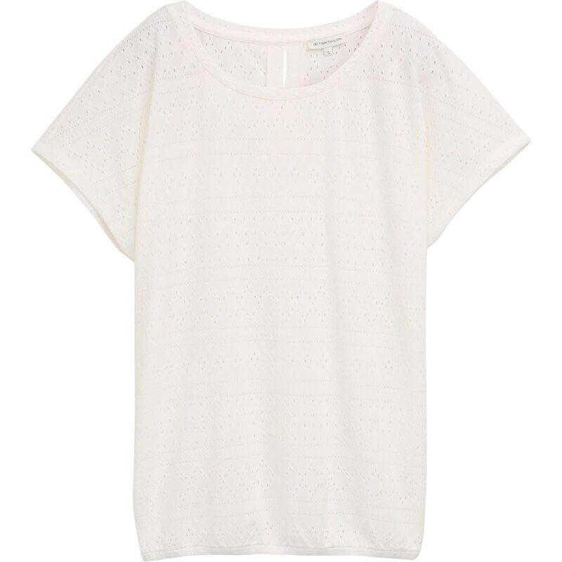 TOM TAILOR Tričko biela 63309919