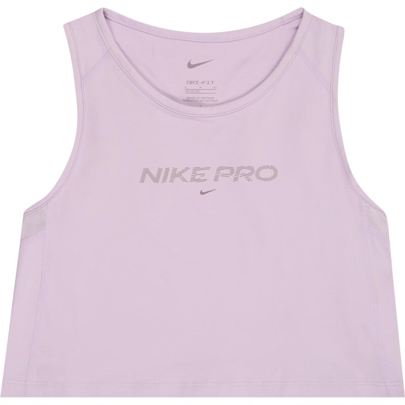 NIKE Športový top tmavošedá / orgovánová 63311199