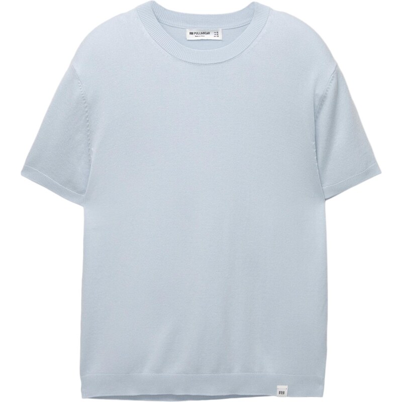 Pull&Bear Sveter svetlomodrá 65877579