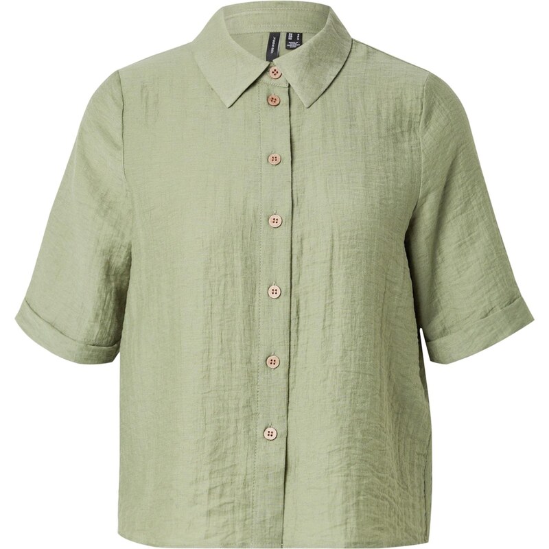 VERO MODA Blúzka VMHEAVEN svetlozelená 63311250