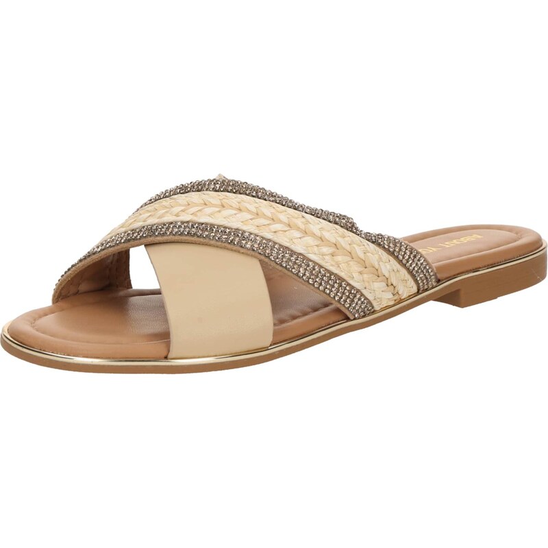 ABOUT YOU Šľapky Natalia béžová / slonová kosť 63311297